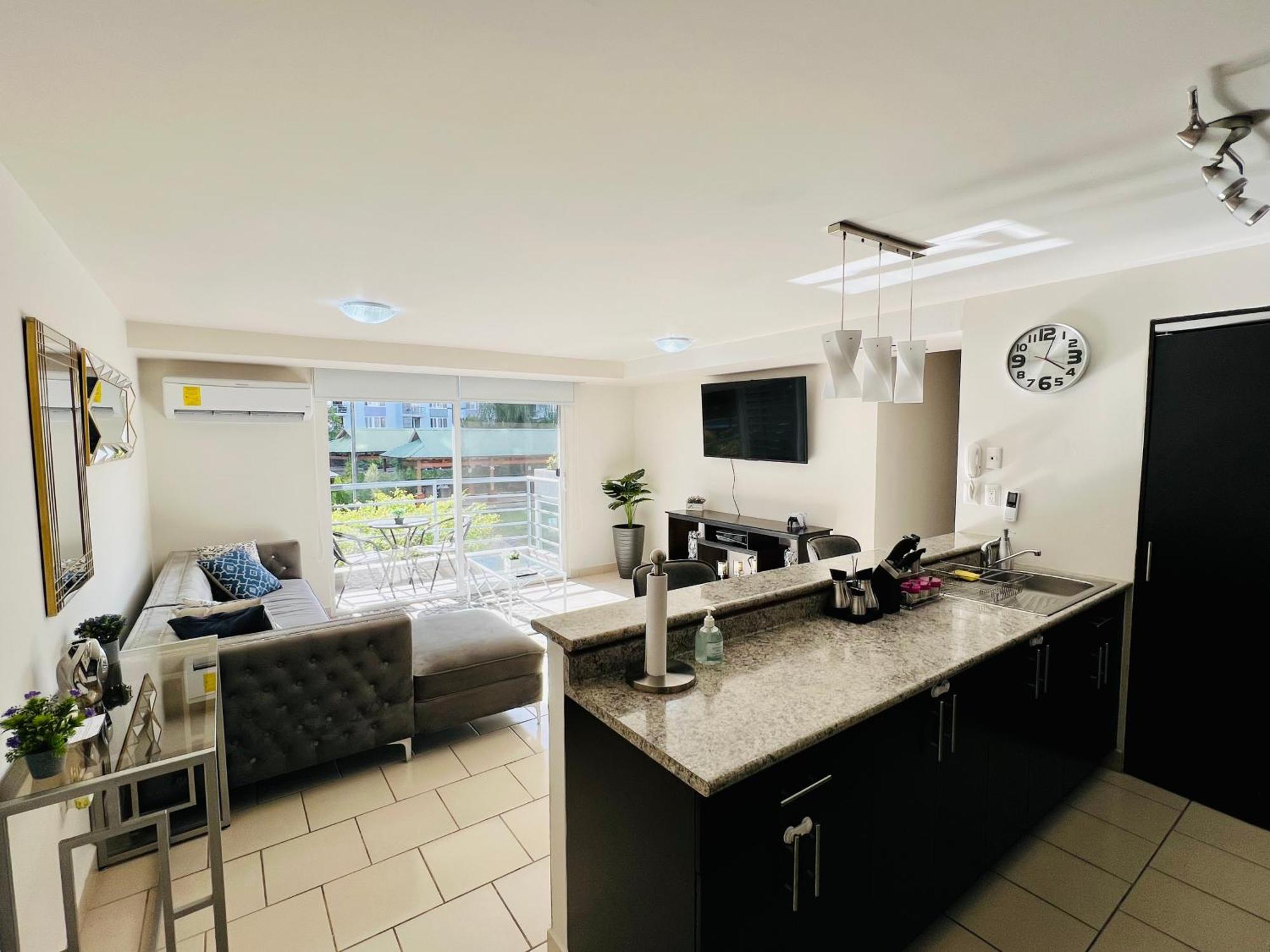 Modern Condo In Ecovivienda 테구시갈파 외부 사진