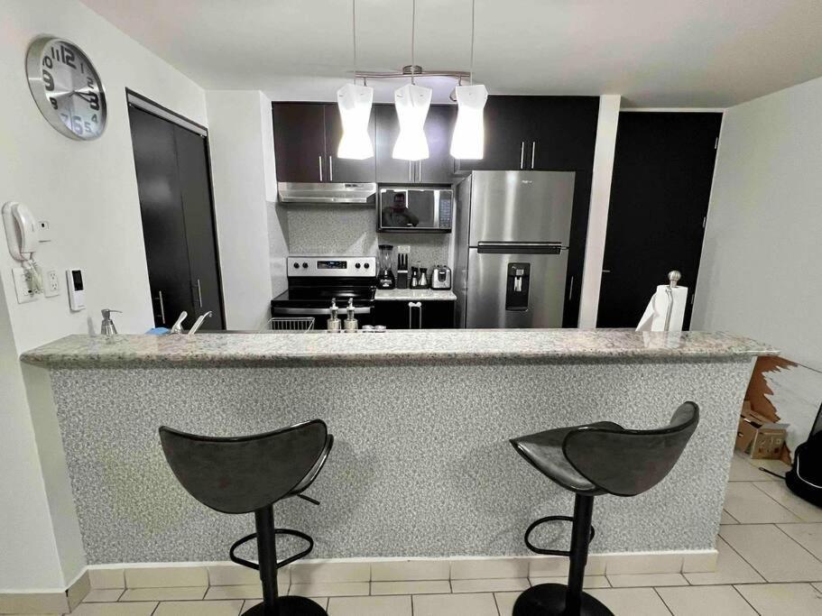 Modern Condo In Ecovivienda 테구시갈파 외부 사진